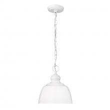  0316-M1L WHT - Holmes WHT Mini Pendant in Matte White